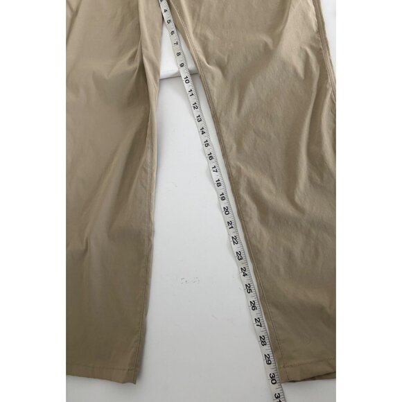 Eddie Bauer Pants 14 Khaki Performance Hiking Quick Dry Mesh Gorpcore Athleisure - Picture 8 of 13